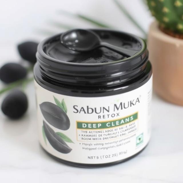Sabun Muka Charcoal Detox Deep Clean
